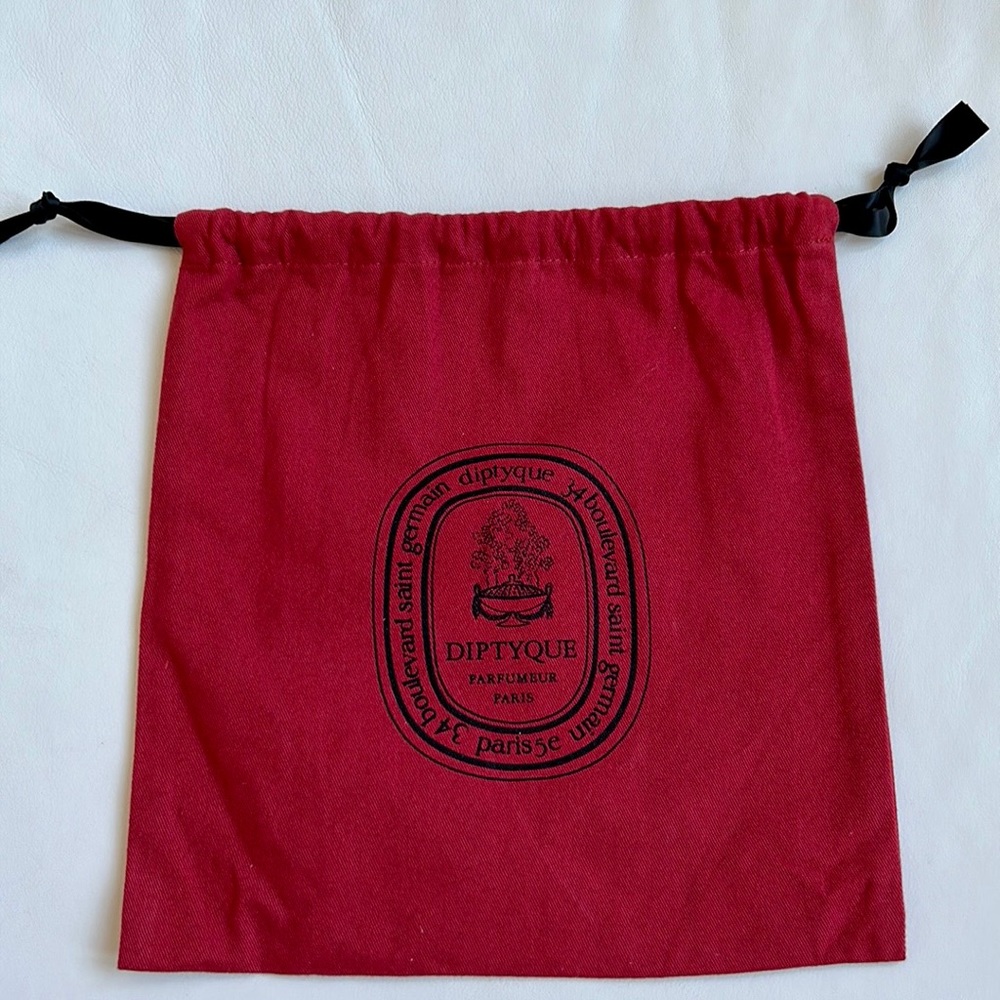Diptyque Red Drawstring Bag